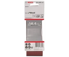 Bosch Šlif.juosta medžiui 60x400,K60/80/100,3 vnt.