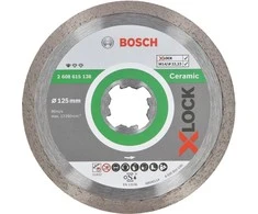Bosch XLOCK Deimant.pjov.diskas Standard Ceramic 125 mm