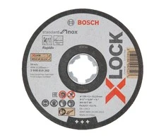 Bosch X-LOCK Standartinis Inox 125 × 1 × 22,23 mm