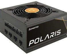 CHIEFTEC Polaris 650W sertifikuotas 80Plus GOLD pilnai modulinis ATX 12V 2.4 aktyvus CFP su LLC keitikliu, pusės tilto ir DC-DC