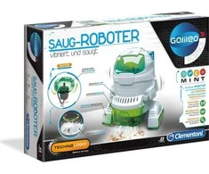 Clementoni robotas siurblys - 59109.1, sukonstruojamas