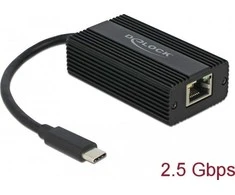 DELOCK C tipo USB adapteris, skirtas 2,5 gigabito LAN