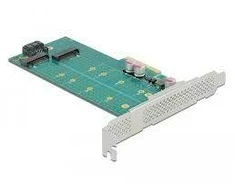 „Delock PCI Express x4“ kortelė su 1 x M.2 raktu B + 1 x NVMe M.2 raktu M –