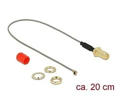Delock Antenna Kabelis 0,2 m rutulys (89831)