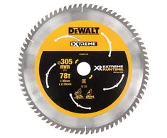 Pjovimo diskas medienai DeWalt; 305x2,16x30,0 mm; Z78; 7°