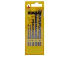 Grąžtas Dewalt grąžtai DO BETONU WIDIA KOMPLET 5elem. 4,5,6,8,10mm