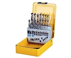 Grąžtas Grąžtų komplektas metalui DeWalt HSS-G; 1-10 mm; 19 vnt.