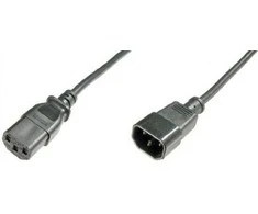 Assmann Electronic Skaitmenas | Maitinimo laido ilgintuvas C13 - C14, | AK-440201-018-S | Juodas