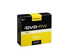 Intenso DVD-RW 4.7GB 4X 10er Pack