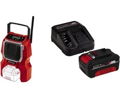 Radijas Einhell TC-RA 18 Li BT - Solo; 18 V (be akumuliatoriaus ir pakrovėjo)