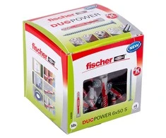 Pin Fischer DuoPower. 50 mm x 6 mm. 50