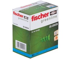 fischer plasterboard plugs GK Žalias (žalias, 90 pieces)