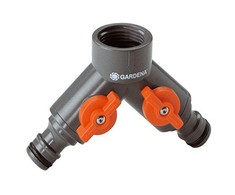 Gardena dvigubas vandens skirstytuvas G3/4'' (938) - 938-20