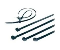 Wentronic Goobay oro sąlygoms atsparus kabelių raištis 100vnt, plotis 2,5 mm, ilgis 200 mm, juodas