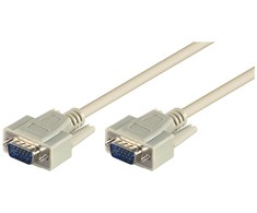 Kabelis Goobay D-Sub (VGA) - D-Sub (VGA) 5m balta (68314)