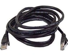 Goobay Kabelis LAN Patchcord CAT 5E F/UTP 1x90 JUODA 3m