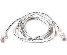 Goobay LAN Patchcord CAT 6 U/UTP kabelis, plokščias baltas, 0,5 m