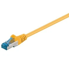 Goobay Kabelis LAN Patchcord CAT 6A S/FTP geltona 10m