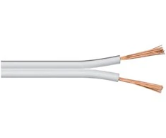 Goobay laidas garsiakalbiams, 10m, 2x 0,75 mm, balta (15112)