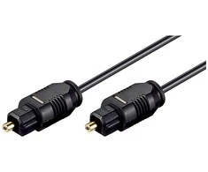 Toslink T-T optinis kabelis 2,2 mm Goobay 1m