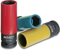 Hazet smūginių galvučių rinkinys ratams, 1/2 col., 17–21 mm, 903SPC/3