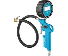 Hazet skaitmeninis padangų slėgio matuoklis 0–12 bar, 400 mm žarna, 9041D-1
