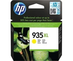 Hewlett Packard (HP) Didelės talpos HP 935XL autentiška geltono rašalo kasetė, skirta HP OfficeJet 6230/6820/6830 (C2P26AE)