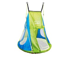 HUDORA Cosy Castle sūpynių palapinės uždangalas 90 ir 110/120, mėlynas/citrininis, 72154