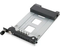 Carruzzo Icy Dock MB492TKL-B diskų įrenginio skyriaus dangtelis 2.5″ Nešantysis skydelis Juoda, Sidabras
