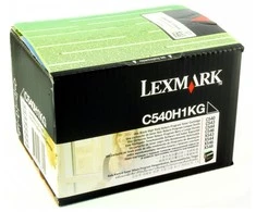 Lexmark C540H1KG Cartridge, Juodas, 2500 pages