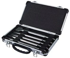 Grąžtas Makita D-42379 - Sukamasis kūjis - Grąžtų komplektas - 25 cm - Mūras - SDS Plus - Pilka
