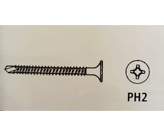 savaime gręžiantys metaliniai varžtai 3,9 x 35mm ant juostos 1000 vnt. Makita [F-31195]
