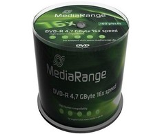 Carruzzo MediaRange MR442 neįrašytas DVD diskas 4,7 GB DVD-R 100 vnt