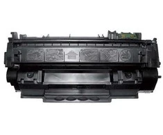 Peach Toneris juodas 110158 - compatible zu Hewlett-Packard Q5949X
