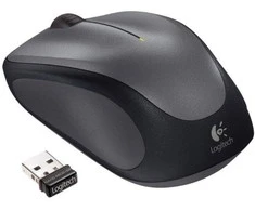 Belaidė pelė Logitech M235, Pilka