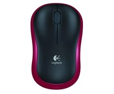 Bevielė pelė Logitech M185. Raudona