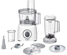 Virtuvinis kombainas Bosch MCM3200W Virtuvės kombainas, MultiTalent 3, 800 W, Baltas, Baltas