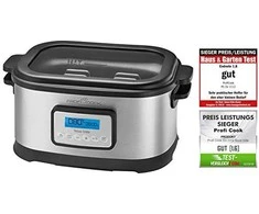 Clatronic ProfiCook PC-SV 1112 8 L 520 W Juodas, Nerūdijantis plienas