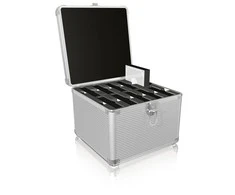 ICYBOX IB-AC628 Icy Box Aliuminio lagaminas 2,5 ir 3,5 HDD, Sidabrinis