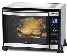 Elektrinė krosnelė ROMMELSBACHER BGE 1580/E - 30 L - Juodas,Nerūdijantis plienas - Touch - 80 - 230 °C - Nerūdijantis plienas - 120 min
