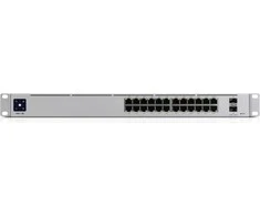 Maršrutizatorius UBIQUITI USW-Pro-24-POE UniFi komutatorius, 24 x 400 W, 24 gigabito RJ45 prievadai, 2 SFP+ prievadai, PoE++