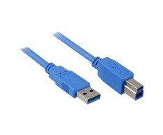 USB laidas Sharkoon USB-A - USB-B 2 m juoda (4044951015641)