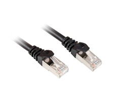 Sharkoon Network Cable RJ45 CAT.6 SFTP - 15m - juodas