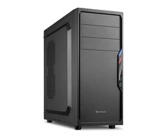 Sharkoon VS4-V, Tower-case - juodas