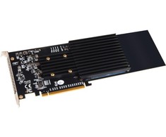 Sonnet Valdiklio sonetas PCIE 3,0 x 16 – 4 x M.2 M- klavišas M.2 4x4 tylus PCIE (SO- FUS- SSD -4X4-E3S)
