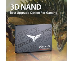 2,5 512GB Team Group VULCAN Z (juodas/grau, SATA 6 Gb/s, 2,5)