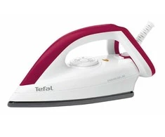 Tefal EasyGliss FS4030 lygintuvas Sauso tipo lygintuvas „Durilium“ padas Burgundija, Balta 1200 W