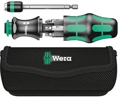 Wera Wera Kraftform Kompakt 22 – kombinuotas atsuktuvas su 6 antgaliais su kišene