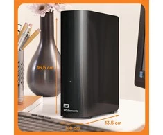 Išorinis kietasis diskas HDD Western Digital Elements Desktop 20TB, USB 3.0