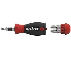 Atsuktuvas su antgaliais Wiha Stubby 1/4" SB